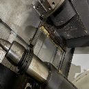 []韩国威亚L300A数控斜车，主轴带齿轮箱，韩国原装进口.