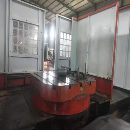 []1000卧式镗铣行程400工作台千分度工作台三菱M80系统BT.